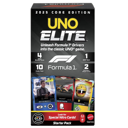 Uno Card Game - Elite Formula 1 Starter Pack