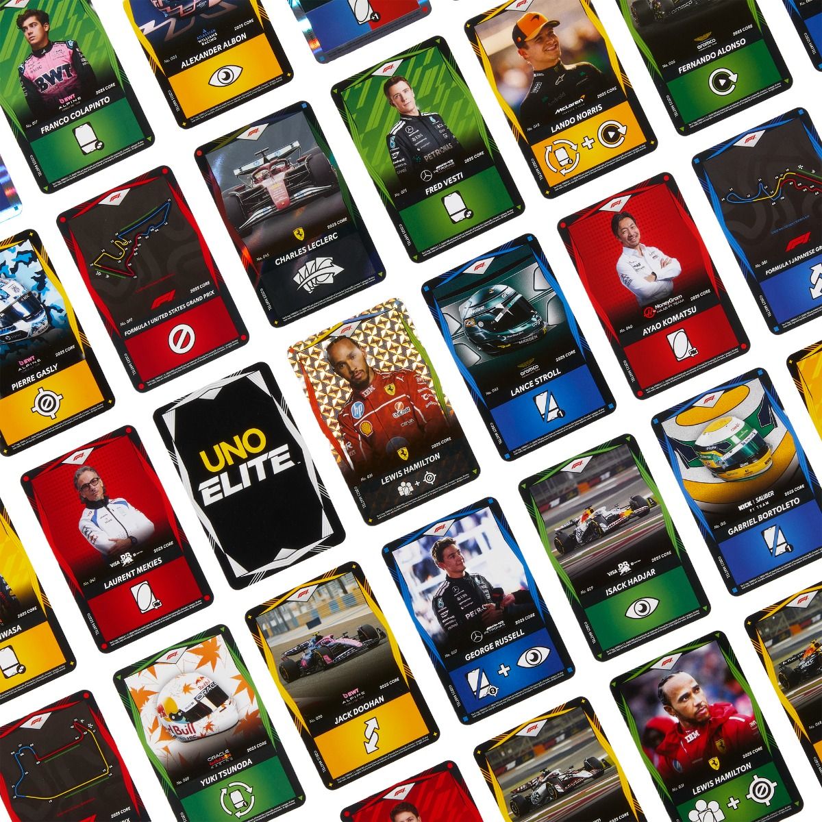 Uno Card Game - Elite Formula 1 Starter Pack