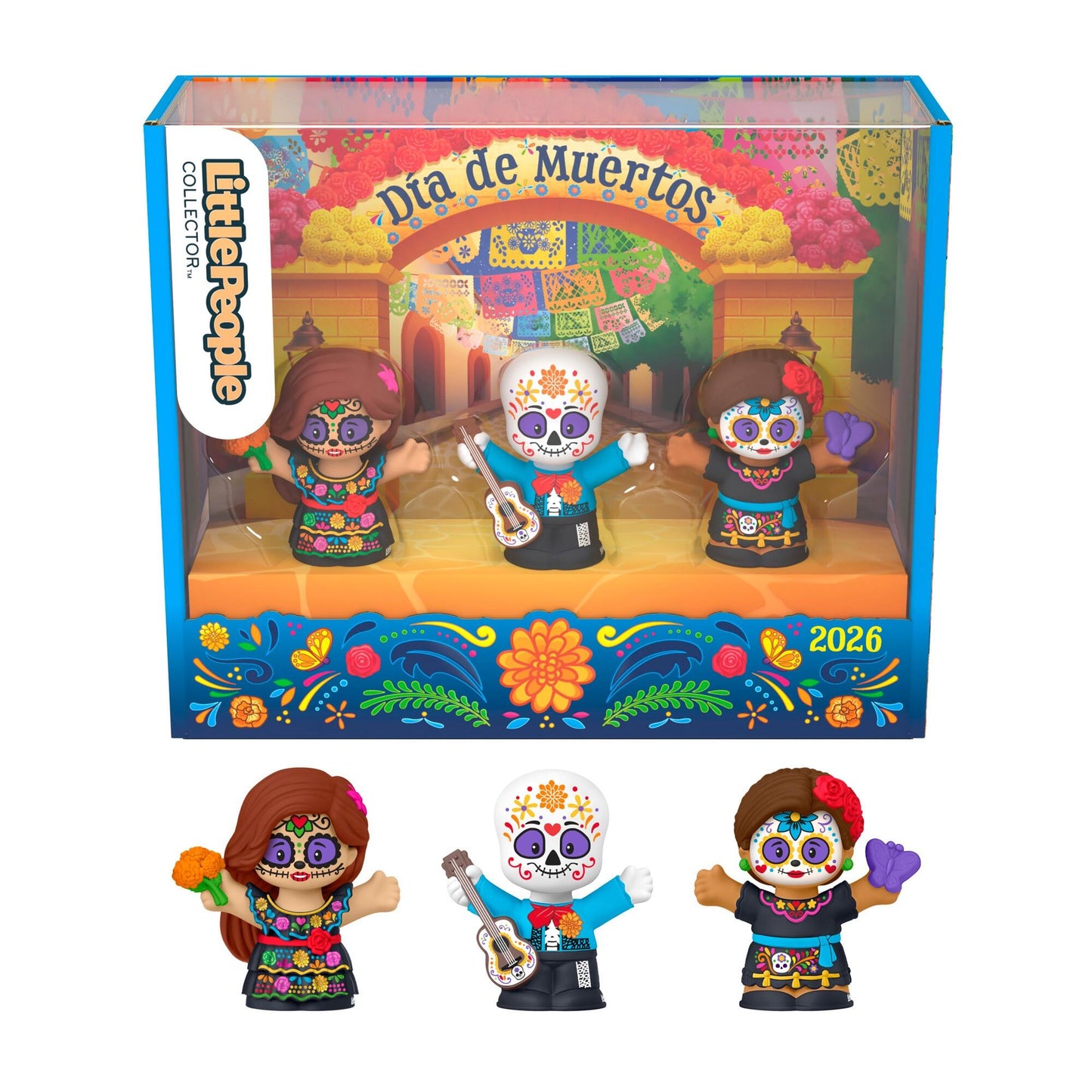 Fisher Price Little People Collectible Figure Set - Dia de Muertos