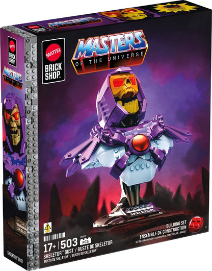 Mattel Brick Shop Masters of the Universe - Skeletor Bust