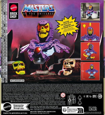 Mattel Brick Shop Masters of the Universe - Skeletor Bust