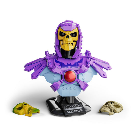 Mattel Brick Shop Masters of the Universe - Skeletor Bust