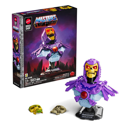 Mattel Brick Shop Masters of the Universe - Skeletor Bust