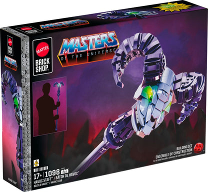 Mattel Brick Shop Masters of the Universe - Havoc Staff