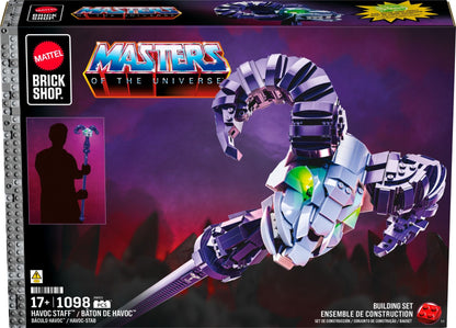 Mattel Brick Shop Masters of the Universe - Havoc Staff