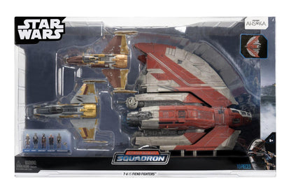 *PRE-ORDER Star Wars Micro Galaxy Squadron Vehicle Battle Pack - Ahsoka's T-6 & Fiend Fighters