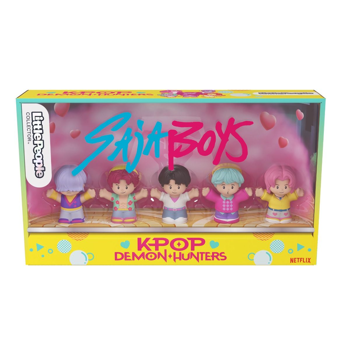 Fisher Price Little People Collectible Figure Set - KPOP Demon Hunters Saja Boys