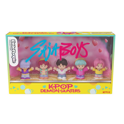Fisher Price Little People Collectible Figure Set - KPOP Demon Hunters Saja Boys