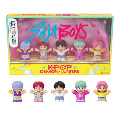 Fisher Price Little People Collectible Figure Set - KPOP Demon Hunters Saja Boys