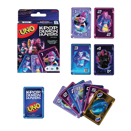 Uno Card Game - K-Pop Demon Hunters