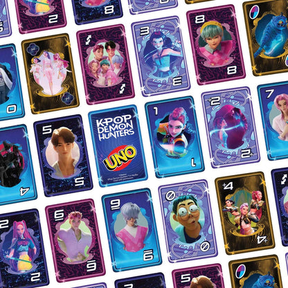 Uno Card Game - K-Pop Demon Hunters