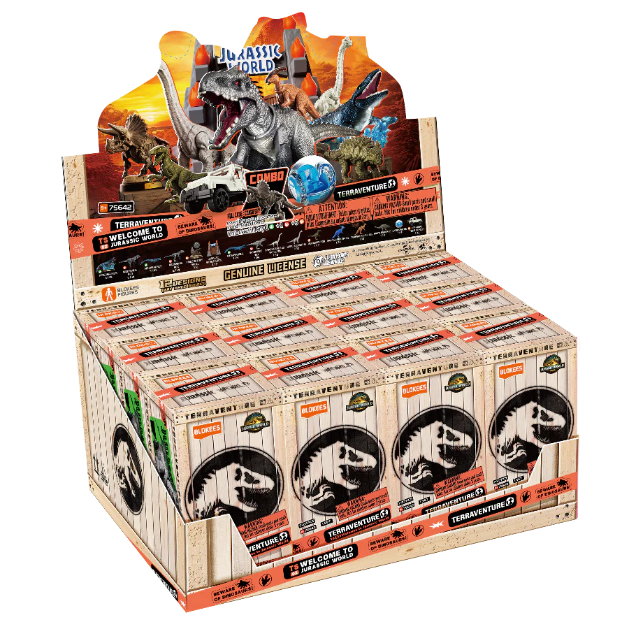 *PRE-ORDER Jurassic World Terraventure TS-02 Blokees Model Kit - Welcome To Jurassic World