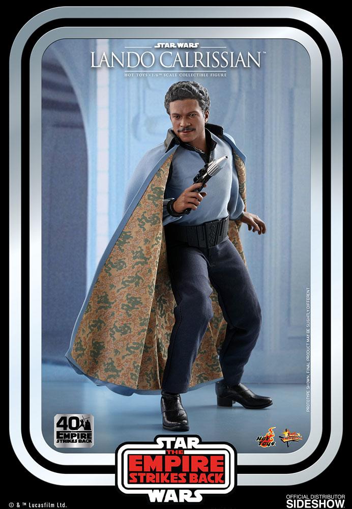 Lando Calrissian (Empire Strikes Back) - Star Wars Hot Toys Collectibles 1/6 Scale Action Figure