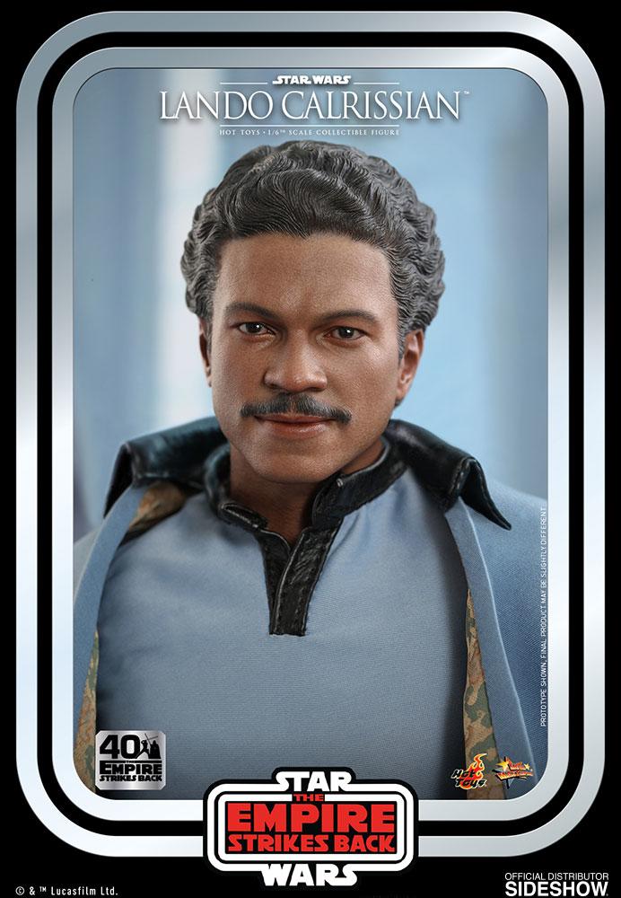 Lando Calrissian (Empire Strikes Back) - Star Wars Hot Toys Collectibles 1/6 Scale Action Figure