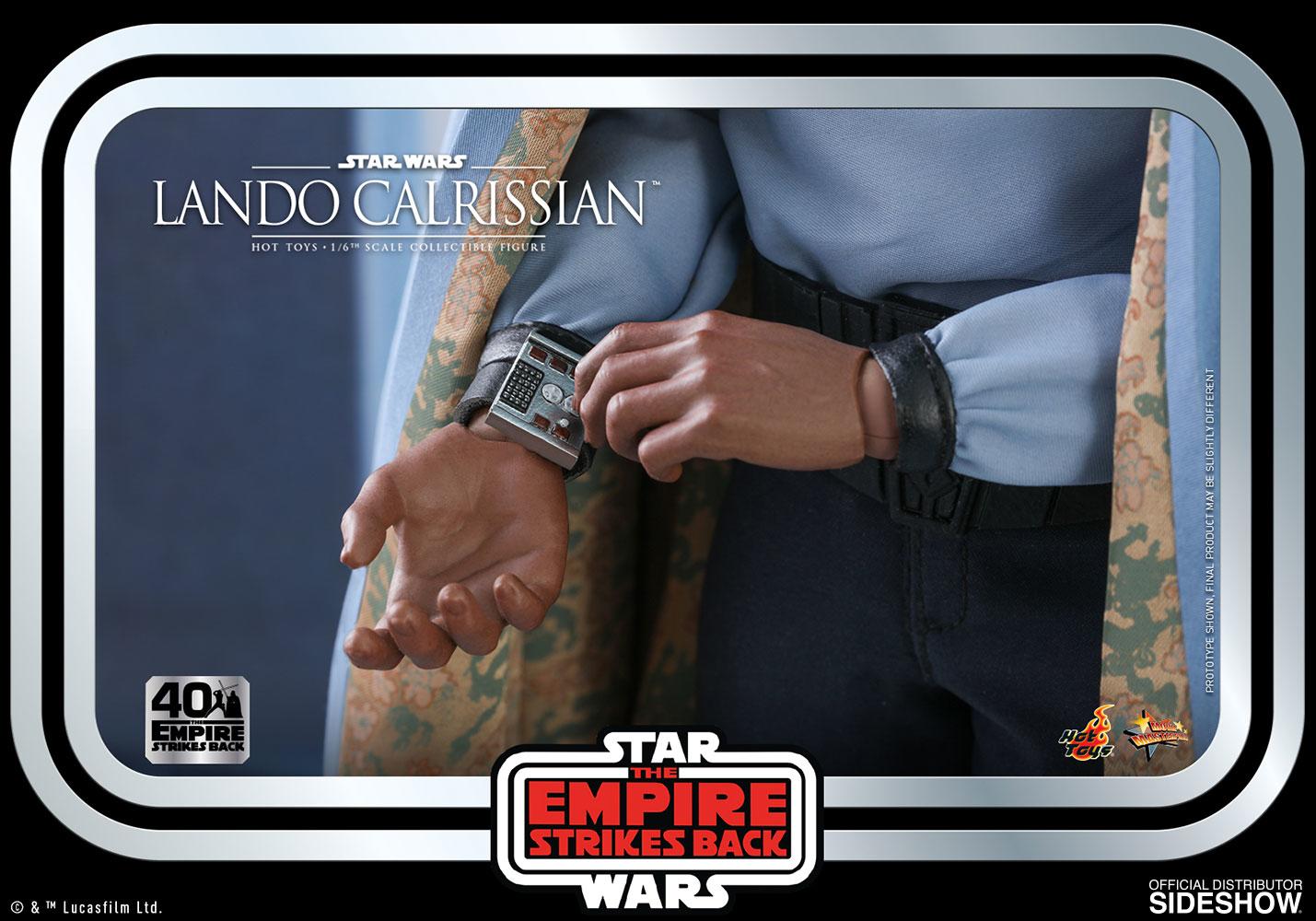 Lando Calrissian (Empire Strikes Back) - Star Wars Hot Toys Collectibles 1/6 Scale Action Figure