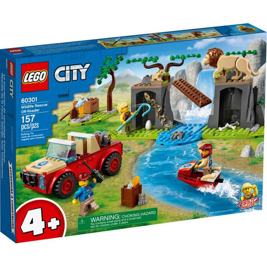 LEGO CITY - 4+ Wildlife Rescue Off-Roader Set