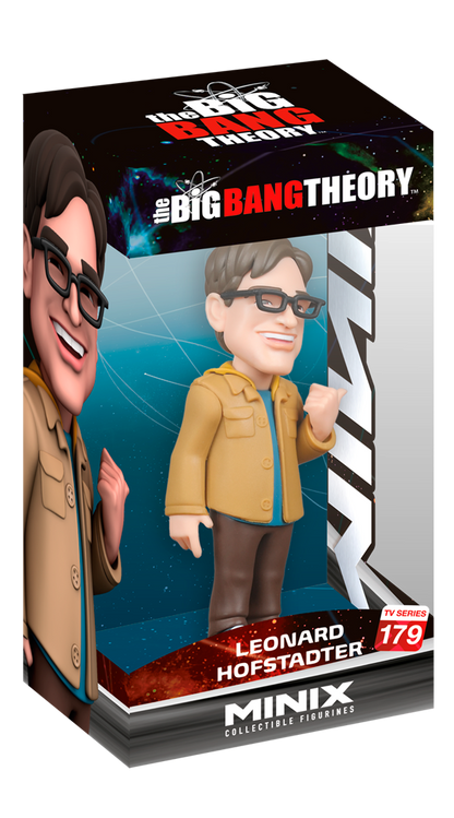 The Big Bang Theory Minix 5 Inch Collectible Figurine - Leonard Hofstadter