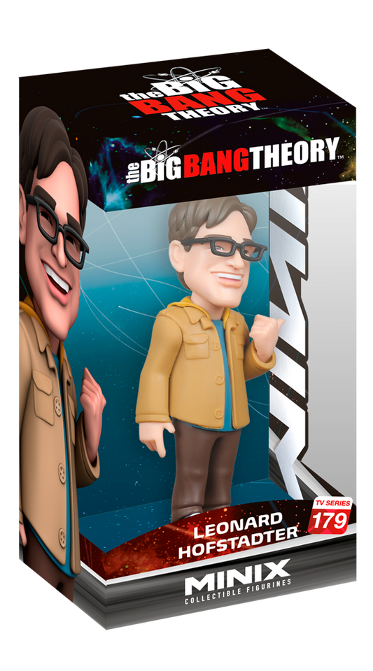 The Big Bang Theory Minix 5 Inch Collectible Figurine - Leonard Hofstadter