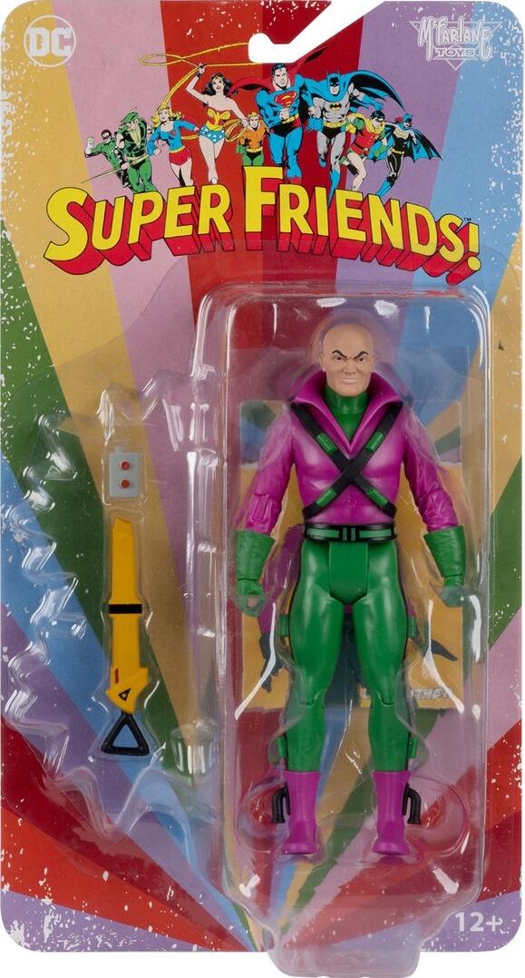 McFarlane DC Retro Super Friends 6 Inch Action Figure Wave 12 - Lex Luthor