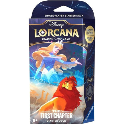 Disney Lorcana The First Chapter Trading Card Game - Starter Deck (Aurora & Simba)