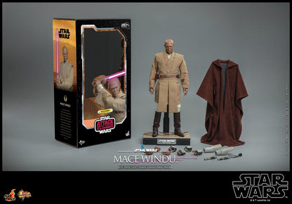 Mace Windu - Star Wars: Attack of the Clones 20th Anniversary Hot Toys Collectibles 1/6 Scale Action Figure