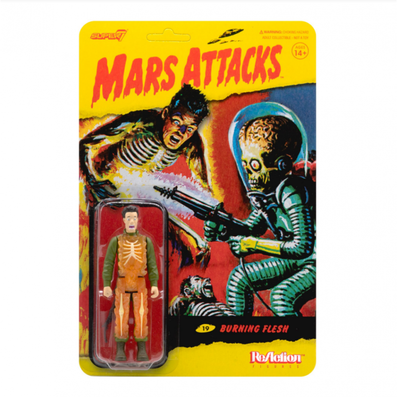 Mars Attacks ReAction Action Figure - Burning Flesh