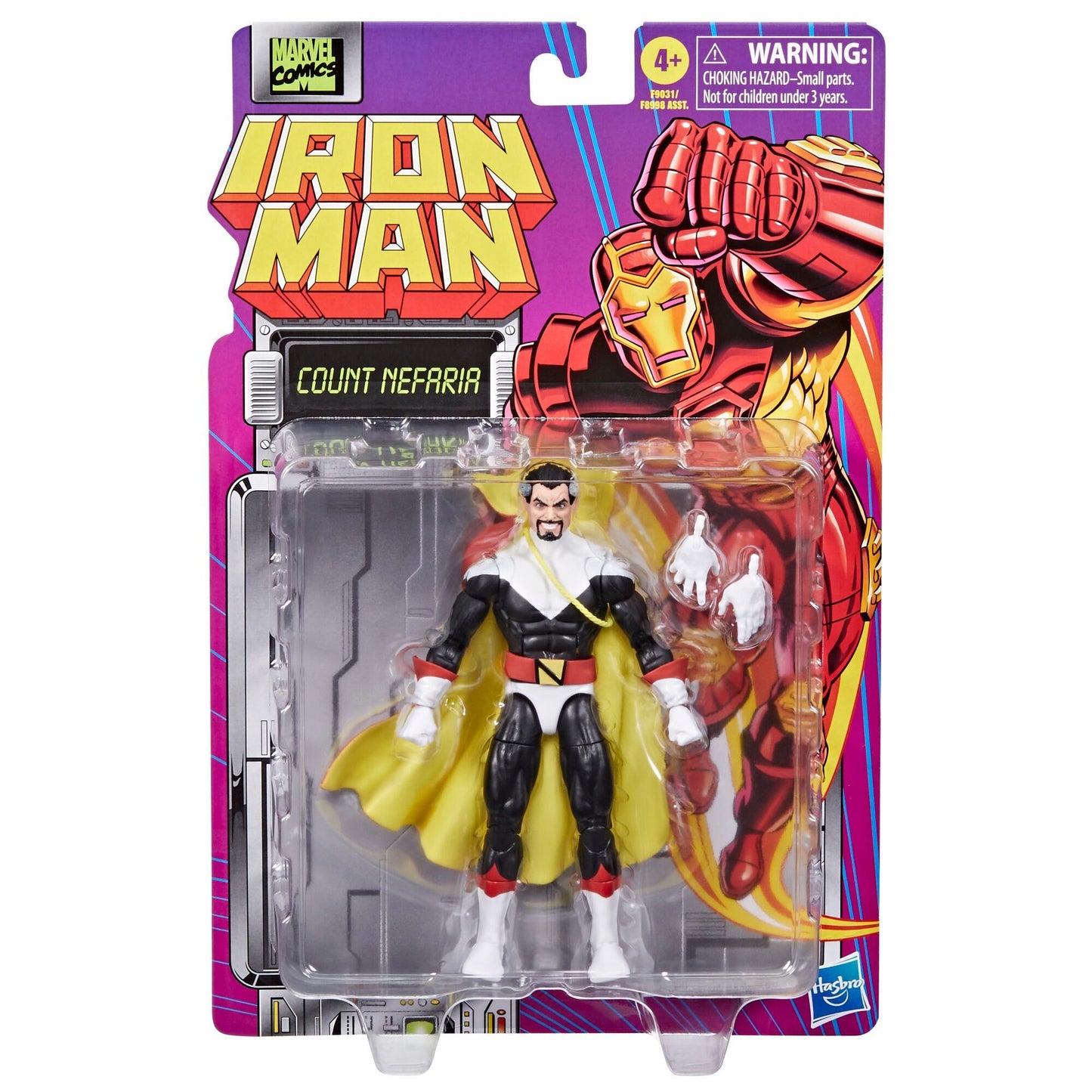 Marvel Legends Iron Man Retro 6 Inch Action Figure - Count Nefaria