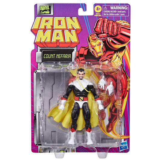 Marvel Legends Iron Man Retro 6 Inch Action Figure - Count Nefaria