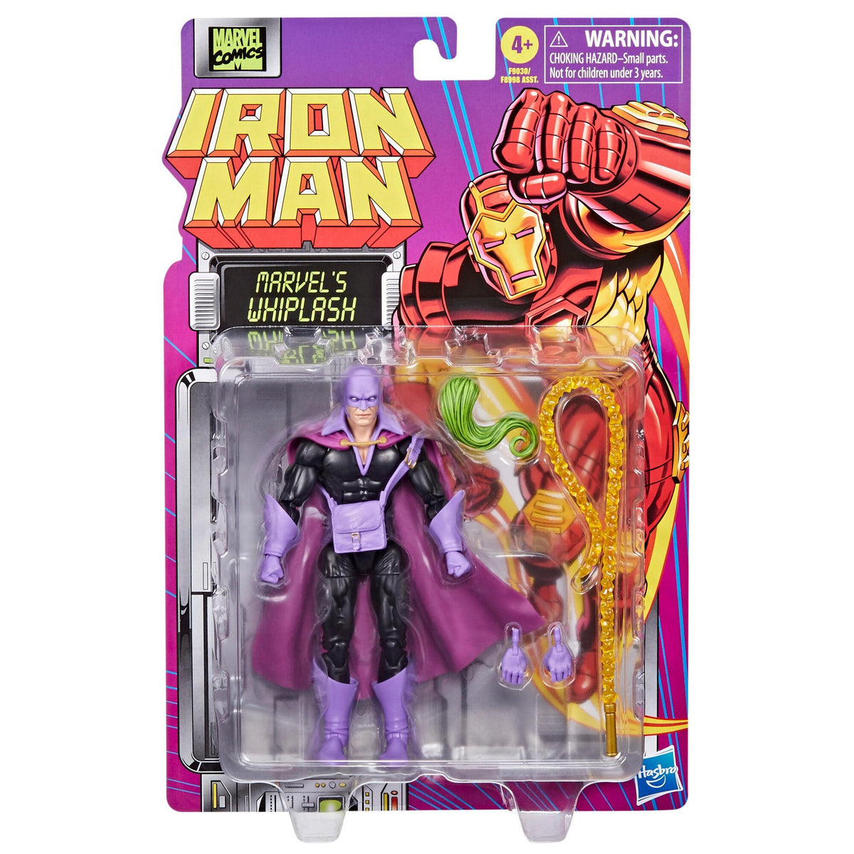 Marvel Legends Iron Man Retro 6 Inch Action Figure - Marvel's Whiplash