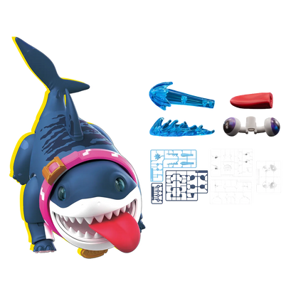 Marvel Champion Class 12 Blokees Deluxe Model Kit - Jeff The Land Shark (Rivals)