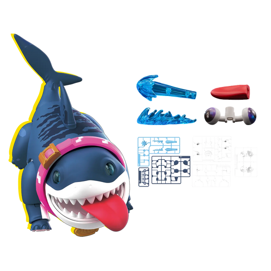 Marvel Champion Class 12 Blokees Deluxe Model Kit - Jeff The Land Shark (Rivals)
