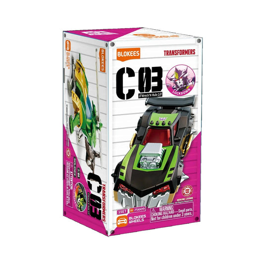 Transformers Wheels C03 Blokees Model Kit - Wreck'N Rule 2 Blind Box