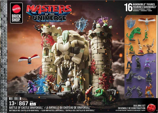 Mattel Brick Shop Masters of the Universe - Battle Of Castle Grayskull