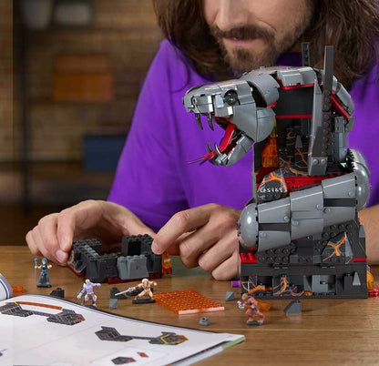 Mattel Brick Shop Masters of the Universe - Clash At Snake Mountain