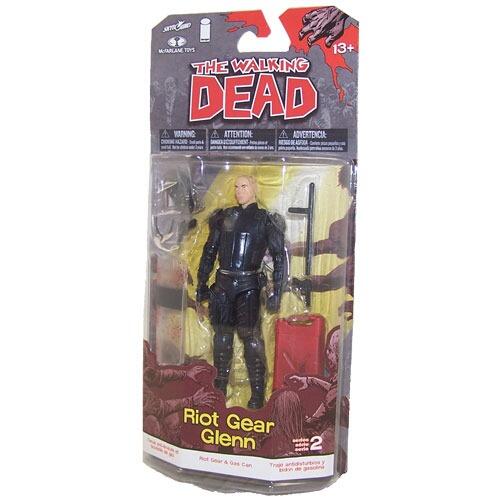 The Walking Dead Comic Series 2 Action Figure - Riot Gear Glenn