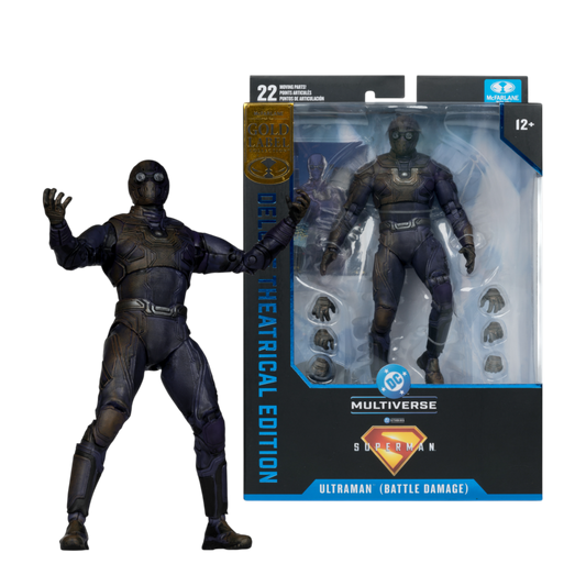 DC Multiverse 7 Inch Deluxe Theatrical Action Figure Wave 1 - Ultraman (Battle Damaged)(Gold Label)
