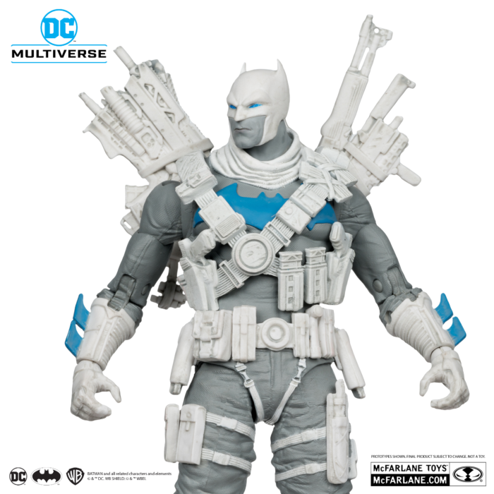 DC Multiverse 7 Inch Action Figure - The Grim Knight (B&W Accent Edition)