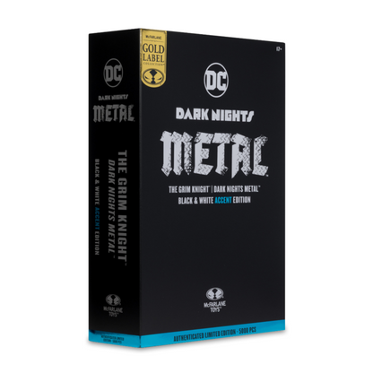 DC Multiverse 7 Inch Action Figure - The Grim Knight (B&W Accent Edition)