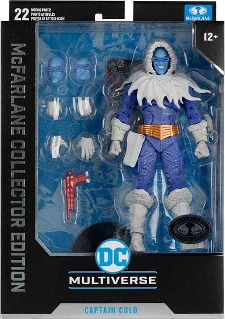 DC McFarlane Collector Edition #31 7 Inch Action Figure - Captain Cold (Platinum Edition)