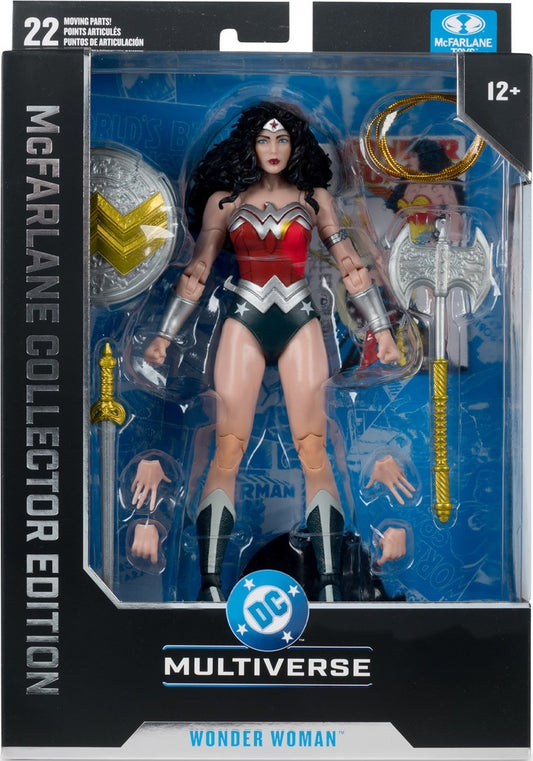 DC McFarlane Collector Edition #61 7 Inch Action Figure - Wonder Woman (Platinum Edition)