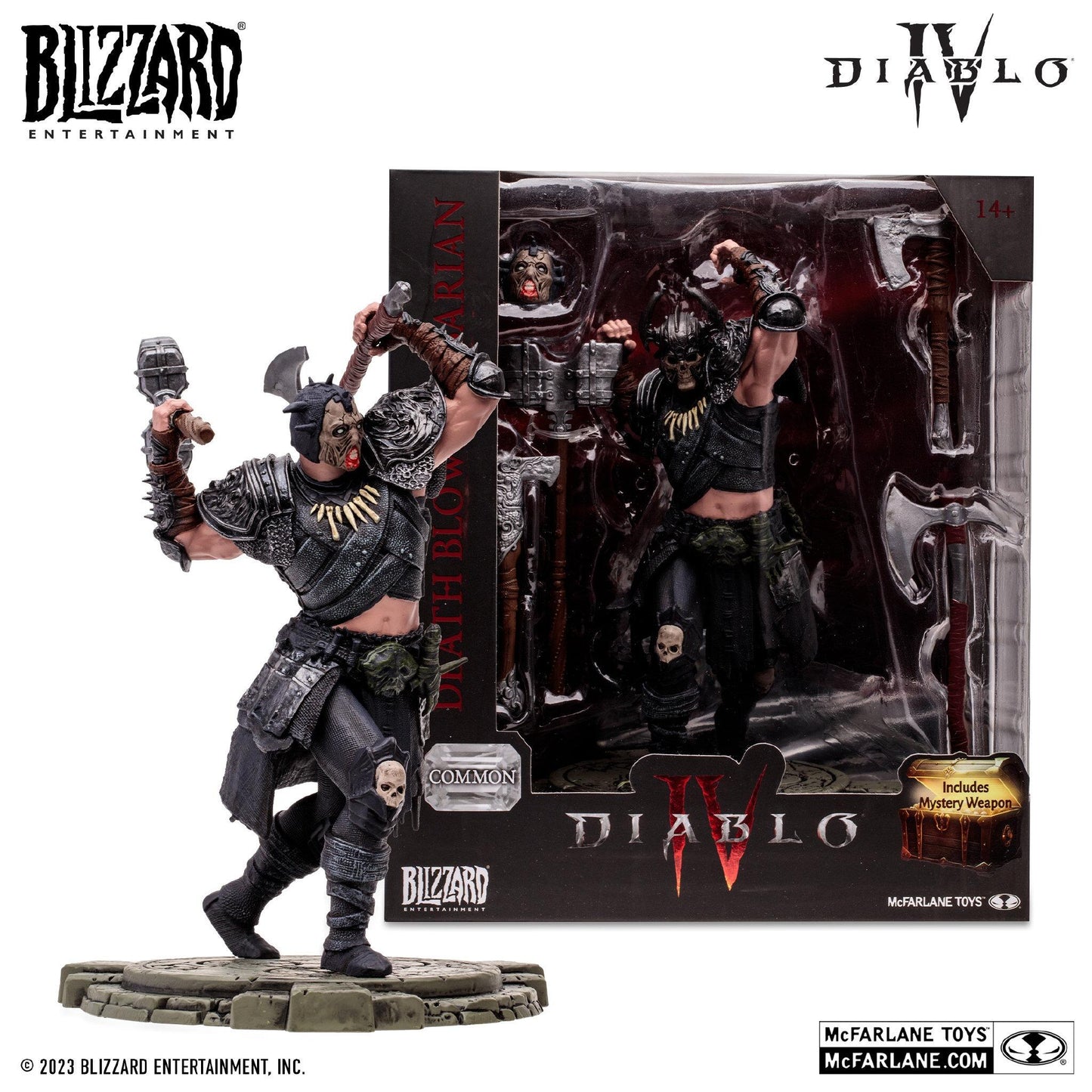 Diablo IV 6 Inch Scale Posed Figure Wave 1 - Death Blow Barbarian