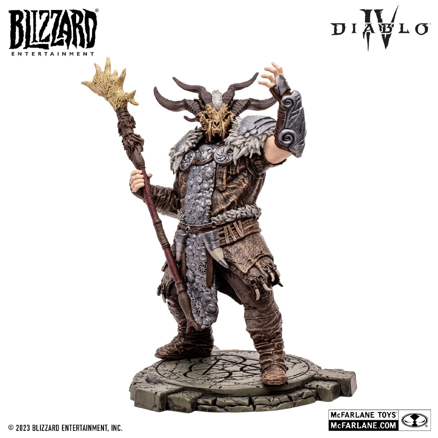 Diablo IV 6 Inch Scale Posed Figure Wave 1 - Landslide Druid