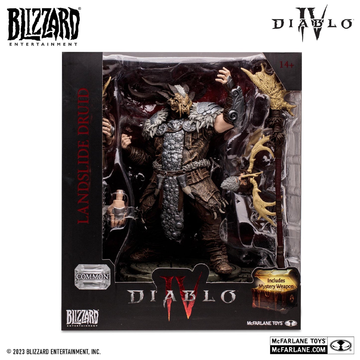 Diablo IV 6 Inch Scale Posed Figure Wave 1 - Landslide Druid