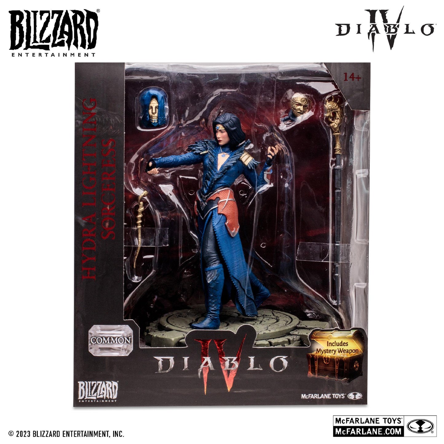 Diablo IV 6 Inch Scale Posed Figure Wave 1 - Hydra Lightning Sorceress