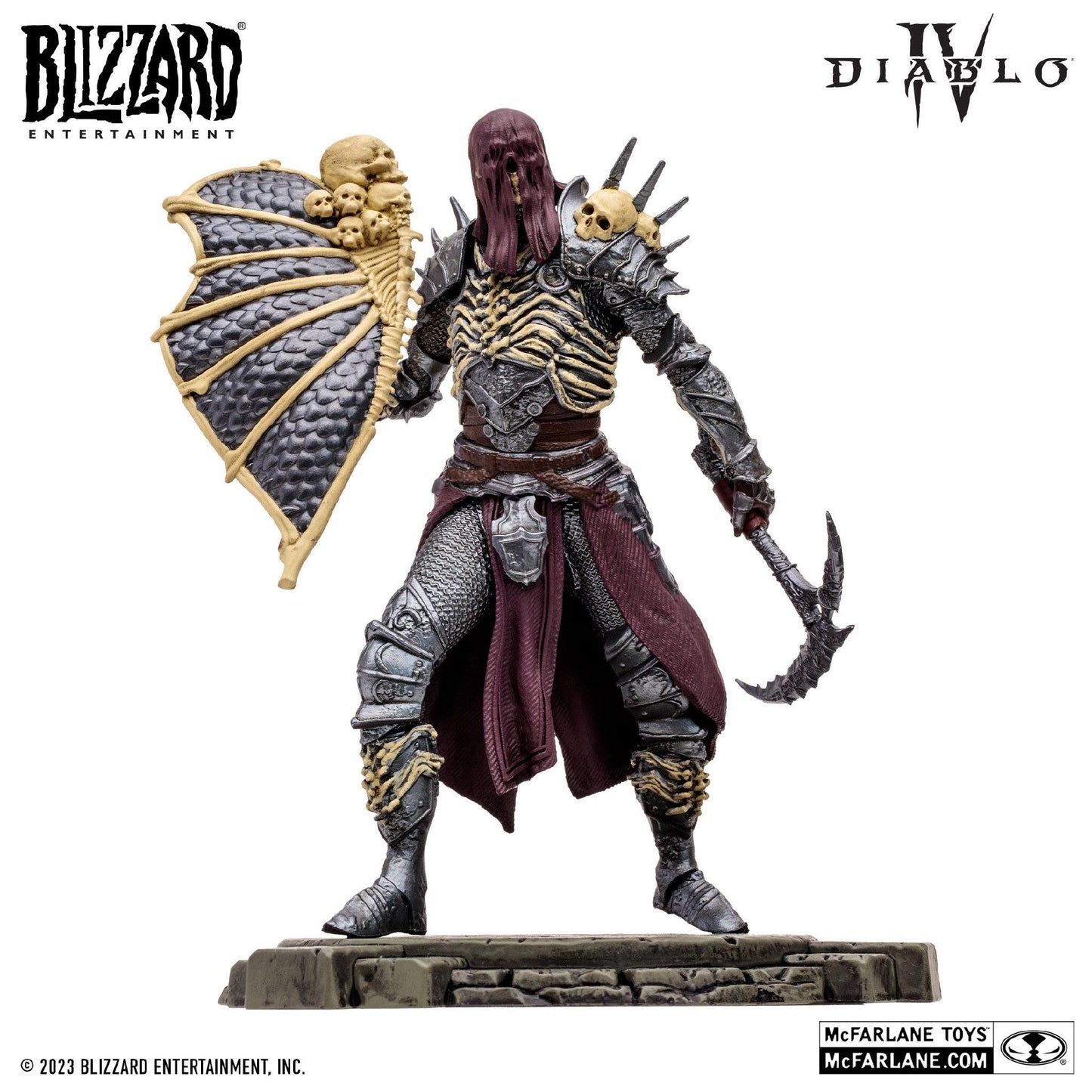Diablo IV 6 Inch Scale Posed Figure Wave 1 - Bone Spirit Necromancer