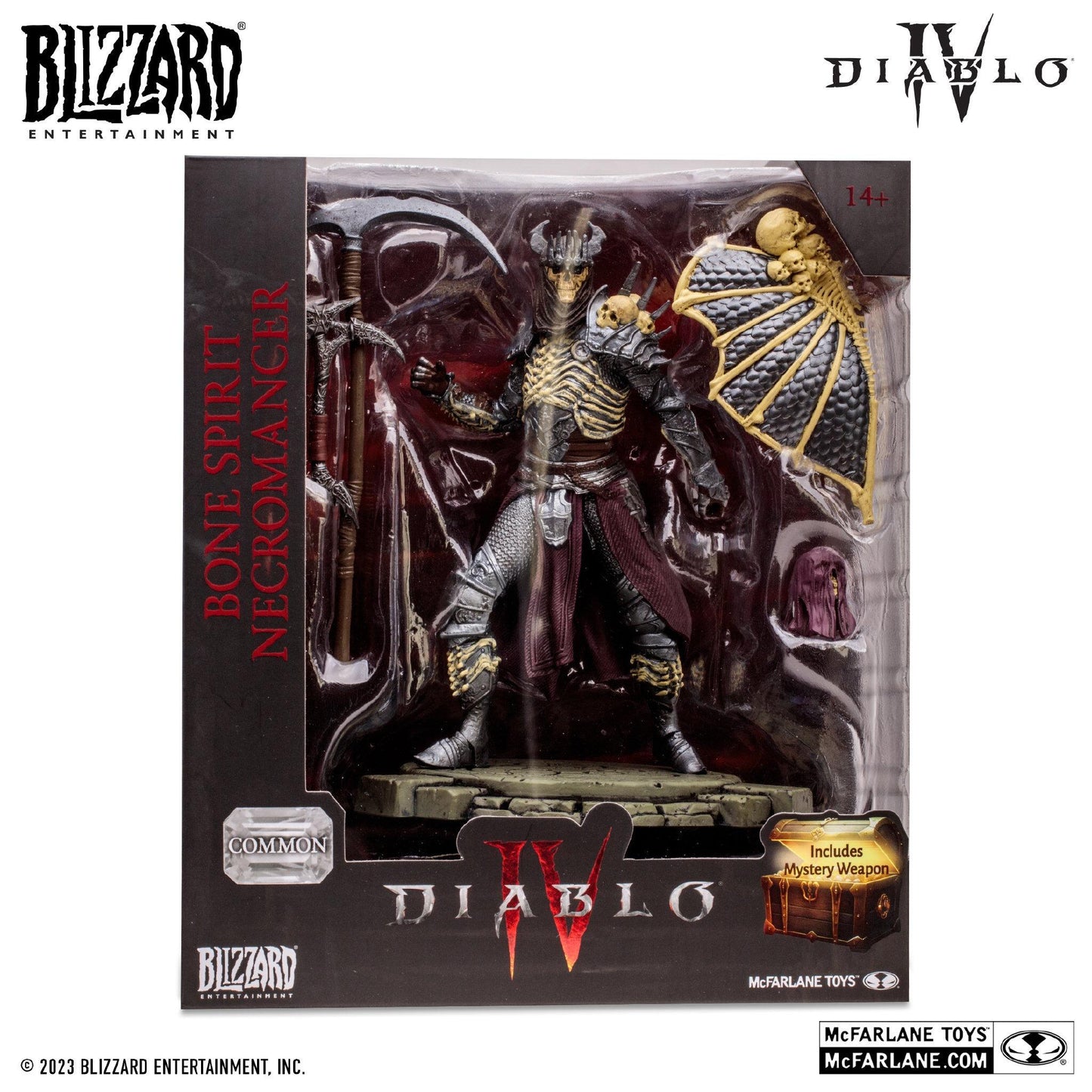 Diablo IV 6 Inch Scale Posed Figure Wave 1 - Bone Spirit Necromancer