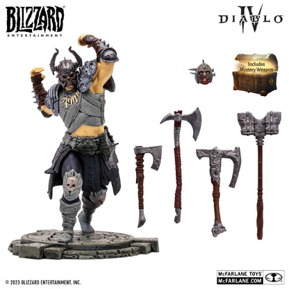 Diablo IV 6 Inch Scale Posed Figure Wave 1 - Whirlwind Barbarian (Epic)