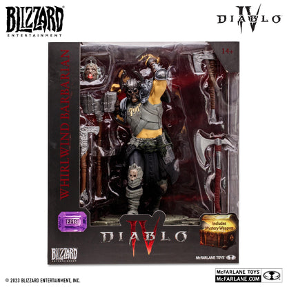 Diablo IV 6 Inch Scale Posed Figure Wave 1 - Whirlwind Barbarian (Epic)