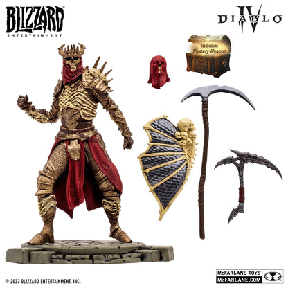 Diablo IV 6 Inch Scale Posed Figure Wave 1 - Summoner Necromancer (Epic)