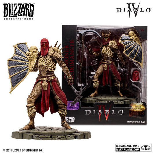 Diablo IV 6 Inch Scale Posed Figure Wave 1 - Summoner Necromancer (Epic)